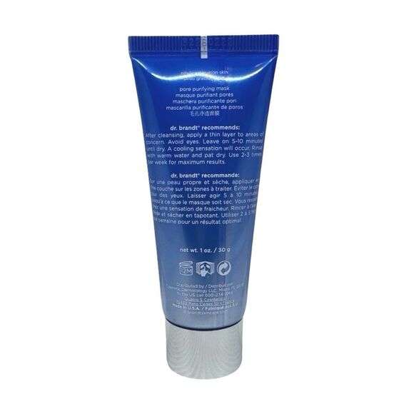 dr. Brandt Pores No More Vacuum Cleaner Pore Purifying Mask - 1.0 oz / 30g - Picture 3 of 3